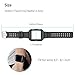Sunjoyco Replacement Bands for Fitbit Ionic, Shockproof TPU Rugged Protective Frame Case Accessory Sport Bands for Fitbit Ionic Watch (Large)