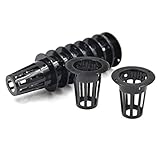 Plastic Garden Mesh Pot Aquaponics Slotted Mesh Round Hydroponics Net Pot 10 Pcs