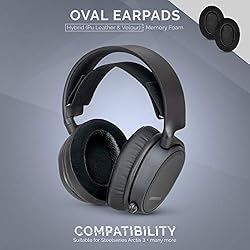BRAINWAVZ Hybrid Memory Foam Earpad - Black
