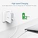 Inateck UCC1002W 45W USB C Charger Travel PD Charger with Foldable Plug and Type C Cable for MacBook, white