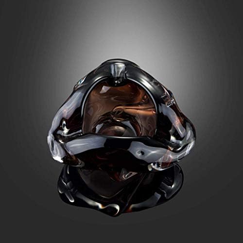 車の灰皿 Ashtraycreativeブラウンパーソナリティラウンジクリスタルガラスオフィスオフィスホテルホームオフィス Pswconcept Pl