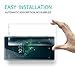 KuGi Sony Xperia XZ2 Screen Protector, 9H Hardness HD Clear Bubble Free Installation High Responsivity Easy Installation Tempered Glass for Sony Xperia XZ2 Smartphone.Transperant[2Pack]