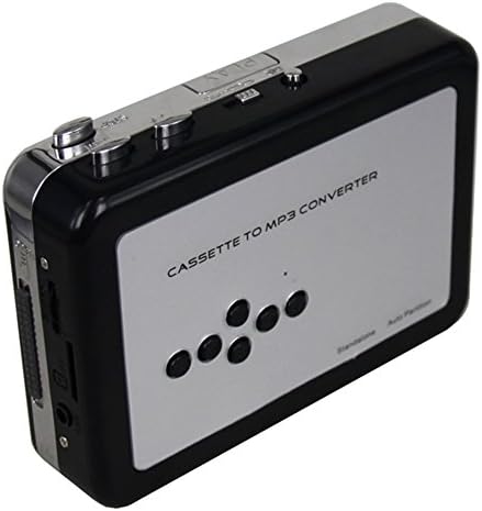 1JUSTLINK EZcap Portable USB Cassette to MP3 Converter USB Cassette Converter with Headphone, tape to Micro SD Card, tape to MP3-ezcap232