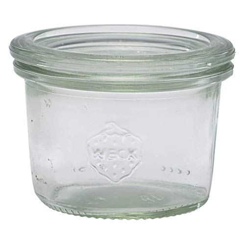 Genware DH922 WECK Mini Jar, 8cl/2.8oz, 6cm Diameter