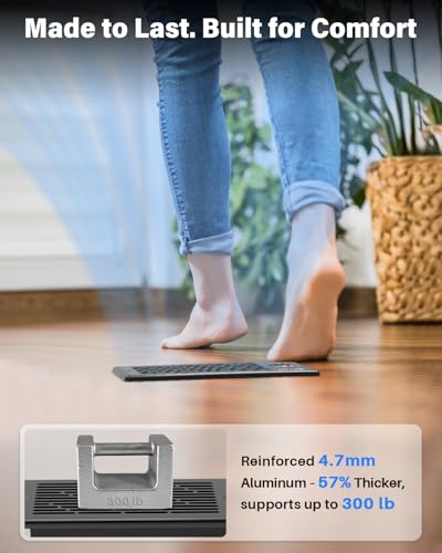 Hisummer Register Booster Fan for 4" x 10" Floor Register, Quiet 10-Speed Vent Fan Booster with Temp Sensor, 150 CFM Airflow, Improves Heating & Cooling, Remote Control, Only Fits 4x10 Duct Openings