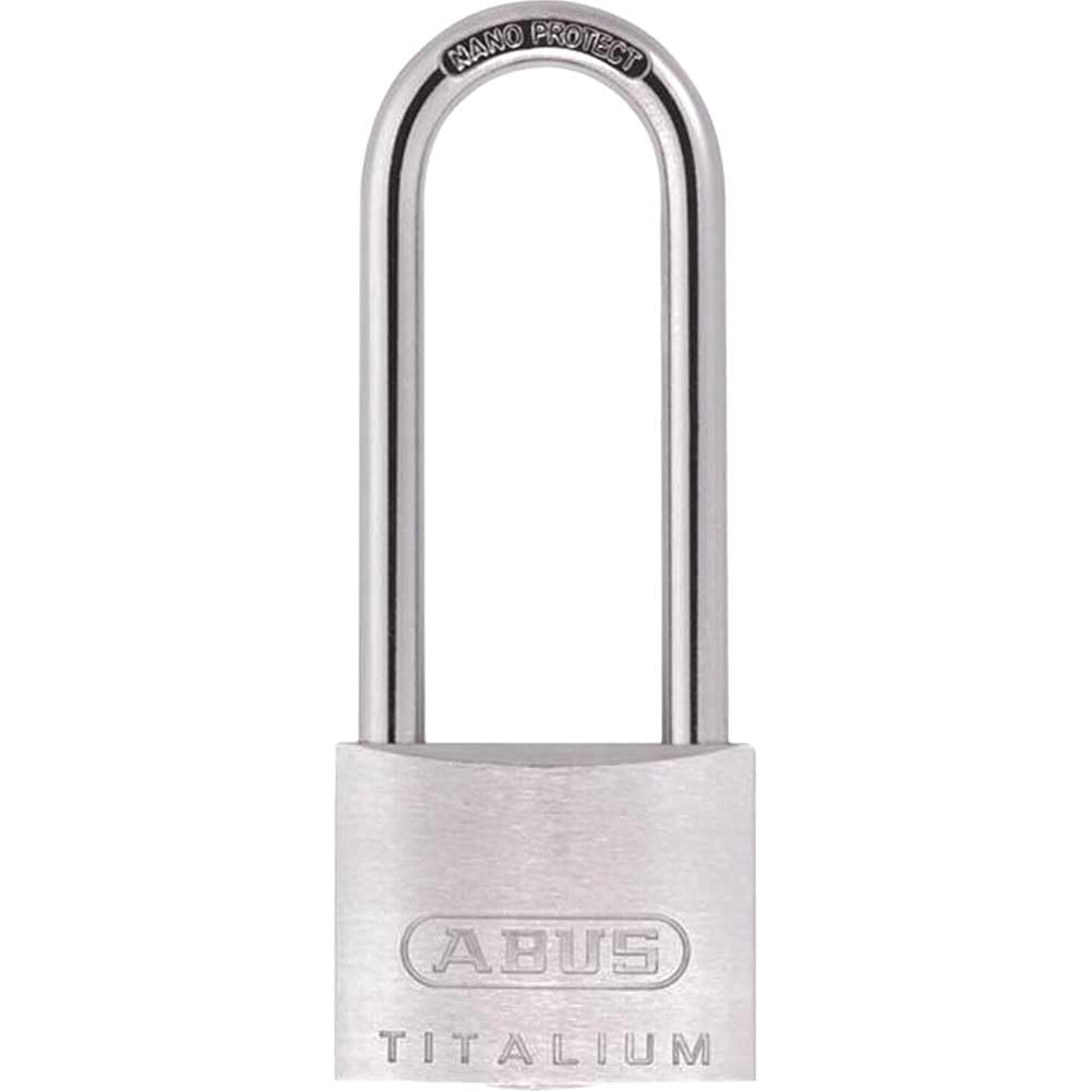 ABUS 54TI/40HB63 40 x 63mm Carded Titalium Padlock with Long Shackle