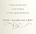 Hallmark Valentine's Day Card for Dad (Gold Scrolls)