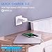 USB Wall Charger, Baseus Dual Port 30W Wall Charger, Portable QC3.0 USB Charger with Foldable Plug for iPhone 11/11 Pro/11 Pro Max/X/XS/Max/XR, iPad Pro/Air, LG, Samsung, Laptop,Tablet and More