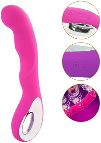 Personal Body Massager, 10 Pulsating Vibrating Modes Massager for Muscle Aches, Waterproof, Wireless USB Rechargeable Magic Wand (Pink)