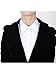 EBOOT Fake Collar Detachable Dickey Blouse Half Shirts for Girls and Women (White, Medium)