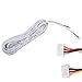 MOUNTAINONE 15M 2.544P 4 Wire Cable for Video intercom Color Video Door Phone doorbell Wired Intercom Cable