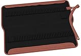 Pencil Case ★ 72 SLOTS Pencil Pouch ★ Roll Up Pencil Bag & Canvas For Home, School, Or Office ★ [No Colored Pencils Or Pens Included]