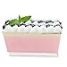 Tosnail 100 Pack 5oz Rectangular Dessert Appetizer Tumbler Cups with 100 Plastic Spoons