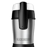 BLACK+DECKER CBG100S SmartGrind Electric Coffee and Spice Grinder with Stainless Steel Blades (Kitchen)