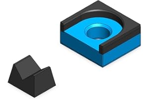 3D TOOL TRAYS MagAttach Ratchet Organizer Kit (1/2", Blue/Black)