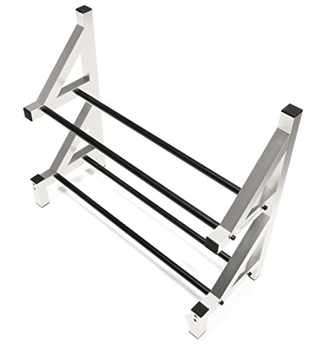 Integy RC Model Hop-ups C26749SILVER Wheel & Tire Storage Rack 17x6x14 Inch for 1/10 & 1/8 Scale