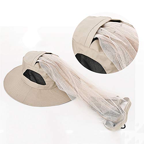 Netz-mesh-Schutz Sonnenhut Angelmütze Männer Frauen Sommer Atmungsaktiv Fischerhut D 1 Pc – Bild 6