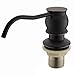 Comllen Antique Deck Mounted Oil Rubbed Bronze Black Countertop Liquid Kitchen Sink Soap Dispenser, Under Sink Soap Dispenser Pump