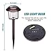 HECARIM Solar Lights Outdoor, 6 Pack Solar Pathway Lights, Solar Powered Garden Lights, Waterproof LED Solar Landscape Lights for Walkway, Pathway, Lawn, Yard and Driveway