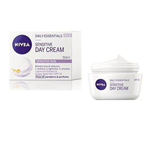 nivea sensitive day cream spf 15