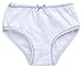 Sportoli Girls Ultra Soft 100% Cotton White and Assorted Colors Panties