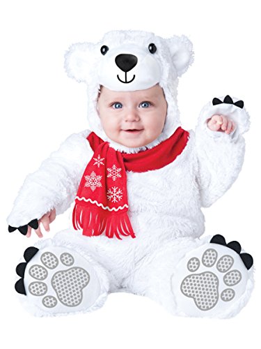 Incharacter costumes baby s lil  polar bear costume, wh…