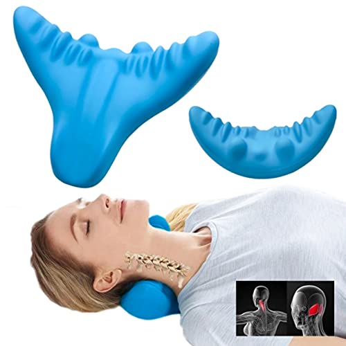 Neck Stretcher for Pain Relief, Neck and Shoulder Relaxer Chiropractic