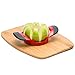 8-Blade Apple Slicer Corer Cutter Wedger Divider by Alpha & Sigma - [Includes Free eBook] - Ultra Sharp Stainless Steel Blades & Ergonomic Rubber Grip Handle