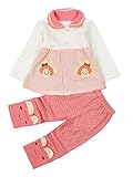 TSHSUN Baby Girl Clothes Infant Outfits 2pcs With Long Sleeved Clothes Set Tops + Pants
