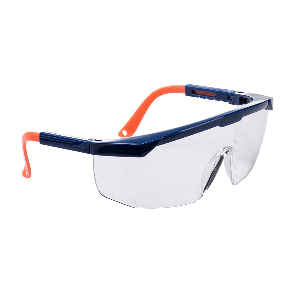 Portwest Classic Safety Spectacle, Color: Clear, Size:, PS33CLR