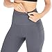 Ewedoos Yoga Pants with Pockets Ultra Soft and Comfy Yoga Leggings with Pockets for Running (EW327 Gray, XX-Large)thumb 2