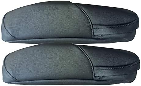 hehsd0 Armrest Cover For Car,PU Leather 2PCS Car Durable Accessories Armrest Cover For Honda CRV 2007-2009