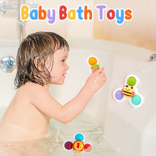 UNIH Spinning Top Sensory Toys for Toddlers Age 13, Infant Baby Toys