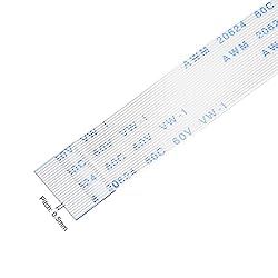 uxcell Flexible Flat Cable, 24 Pins 0.5mm Pitch