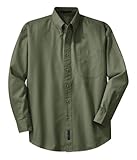 Port Authority Men's Long Sleeve Denim Shirt