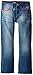Levi's Girls' Toddler 715 Bootcut Thick Stitch Jeans-Discontinued, Blue Rapids, 2T