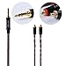 Better 16 Core Silver Plated Wire Earphones Upgrade Cable,Earphone Replacement Cable,Exchange Audio Cable for UE900 SE215 SE315 SE846 SE425 TIN Audio T2 T2pro T3 f9 LZ etc.(Brown-MMCX 3.5mm)