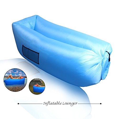 Inflatable Lounger Couch,Portable Blow Up Lounge Chair,Pool Air Hammock