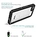 Temdan 33ft/10m Deep Floatable Waterproof Case for iPhone 6/6s(4.7inch) with Float Strap-Black/Clear