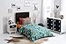 Chital 4 Pc Twin Bed Sheets | Gender Neutral Cat Print Kids Bedding Set | Pet Lovers Gift Idea | 1 Flat, 1 Fitted Sheet; 2 Pillow Cases | Durable Super-Soft, Double-Brushed Microfiber | 15” Deep