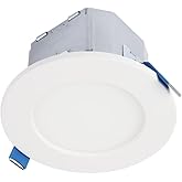 HALO CJB 4 inch 5CCT Canless Recessed Integrated LED Downlight with Attached JBOX
