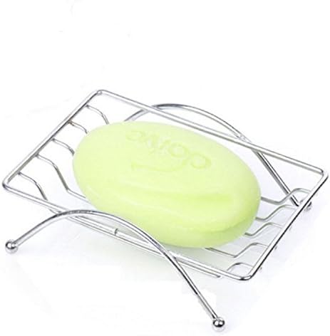 AYPBAIM Stainless Steel Soap Holder Dish for Bathroom or Kitchen Soap Box Stand Holder 3pcs