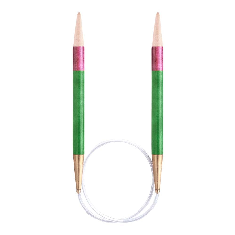 Pony Flair Circular Knitting Needles Wood 40cm 7.5mm - 1pc