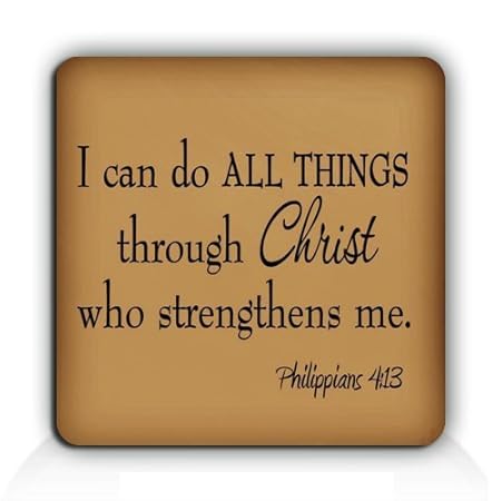 Puedo hacer todas las cosas a través de Cristo que me fortalece ...