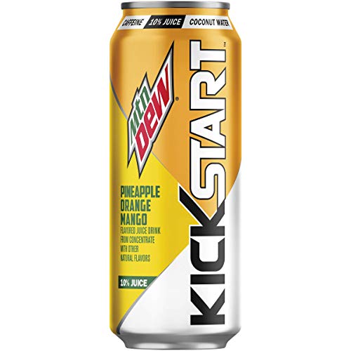 MOUNTAIN DEW KICKSTART , PINEAPPLE ORANGE MANGO, 16...