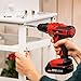 NoCry 20V Cordless Drill/Driver - 266 in-lb (30 N.m) Max Torque, 2 Gear Speeds (Max 1400 RPM), 3/8 inch Chuck, 21+1 Clutch Positions, LED work light; 1.5 Ah Battery & Fast Charger Included (Kit)