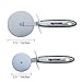 DRAGONN Premium Sturdy 3.5-inch, and 2.5-inch Pizza Cutter Wheel Set - Stainless Steel Ultra Sharp Blade & Dishwasher Safe - Soft Grip & Easy to Handle