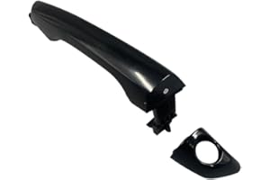 HUYILUN0104 Front Left Driver Side Exterior Door Handle Black Compatible with Hyundai Elantra 2017-2022