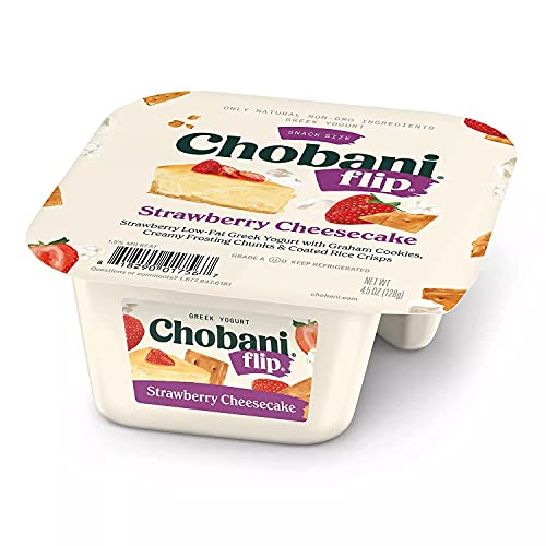 Gourmet Kitchn Chobani Flip LowFat Non GMO Greek Yogurt with Graham Cracker and White Chocolate