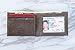 Alpine Swiss Mens Top Grain Leather Slimfold Wallet Gray